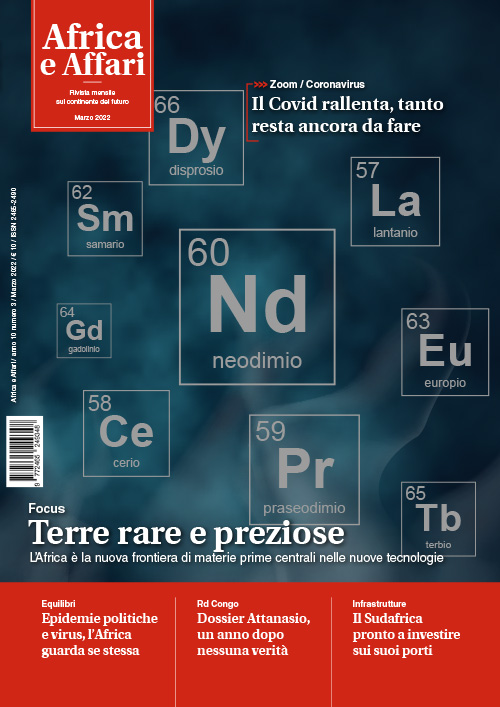 Africa e Affari, marzo 2022 - Terre rare e preziose (copia digitale)