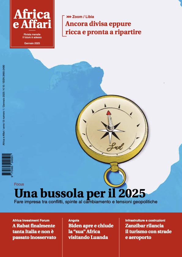 Africa e Affari, gennaio 2025 - Una bussola per il 2025 (copia cartacea)
