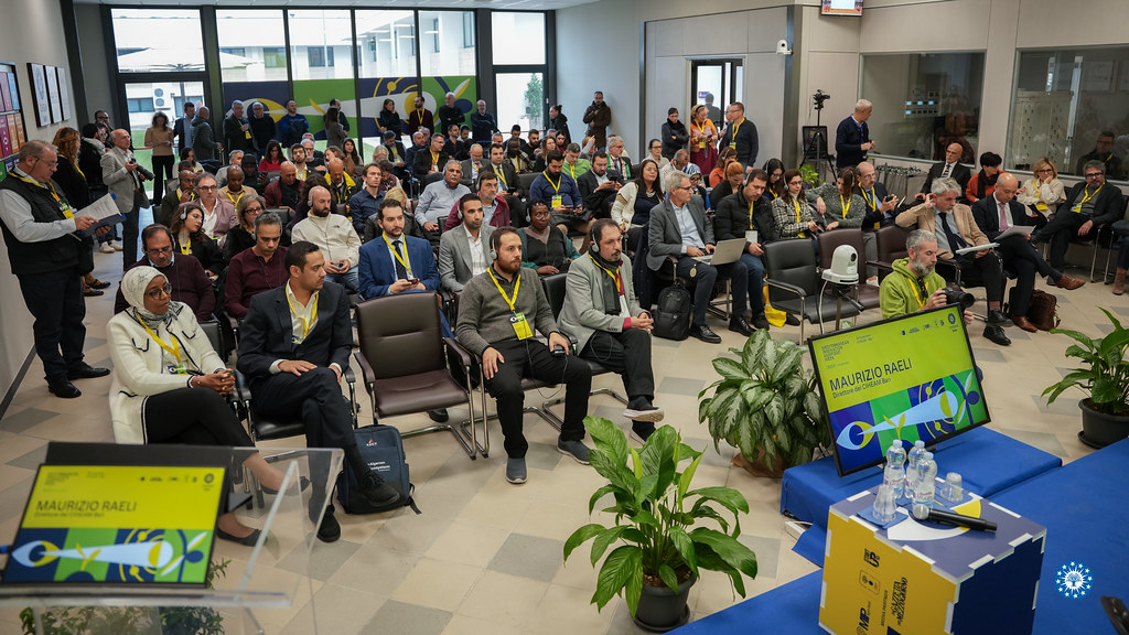 I partecipanti a un panel durante la Mediterranean Innovation Agrifood Week 2024. Foto: CIHEAM Bari