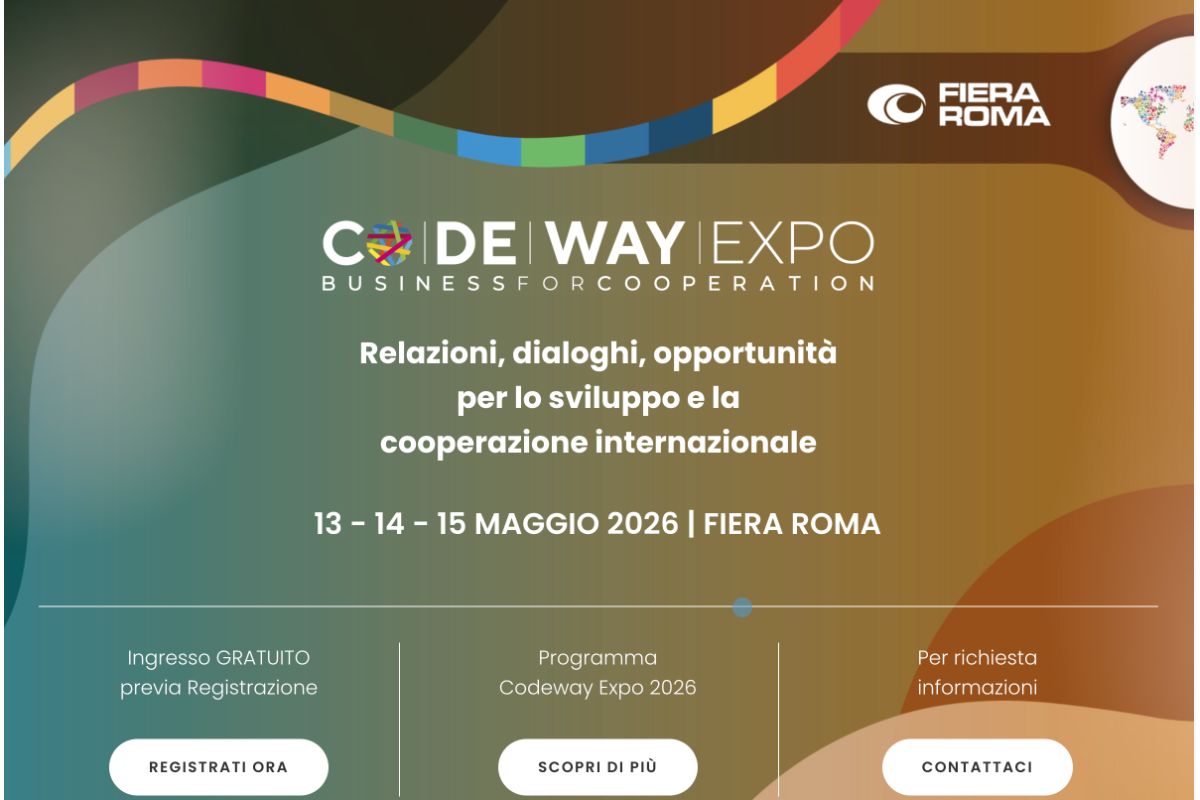 Codeway 2026: Rome to Host Italy's Premier Sustainable Development Fair with 30+ Panels and 100 Speakers
